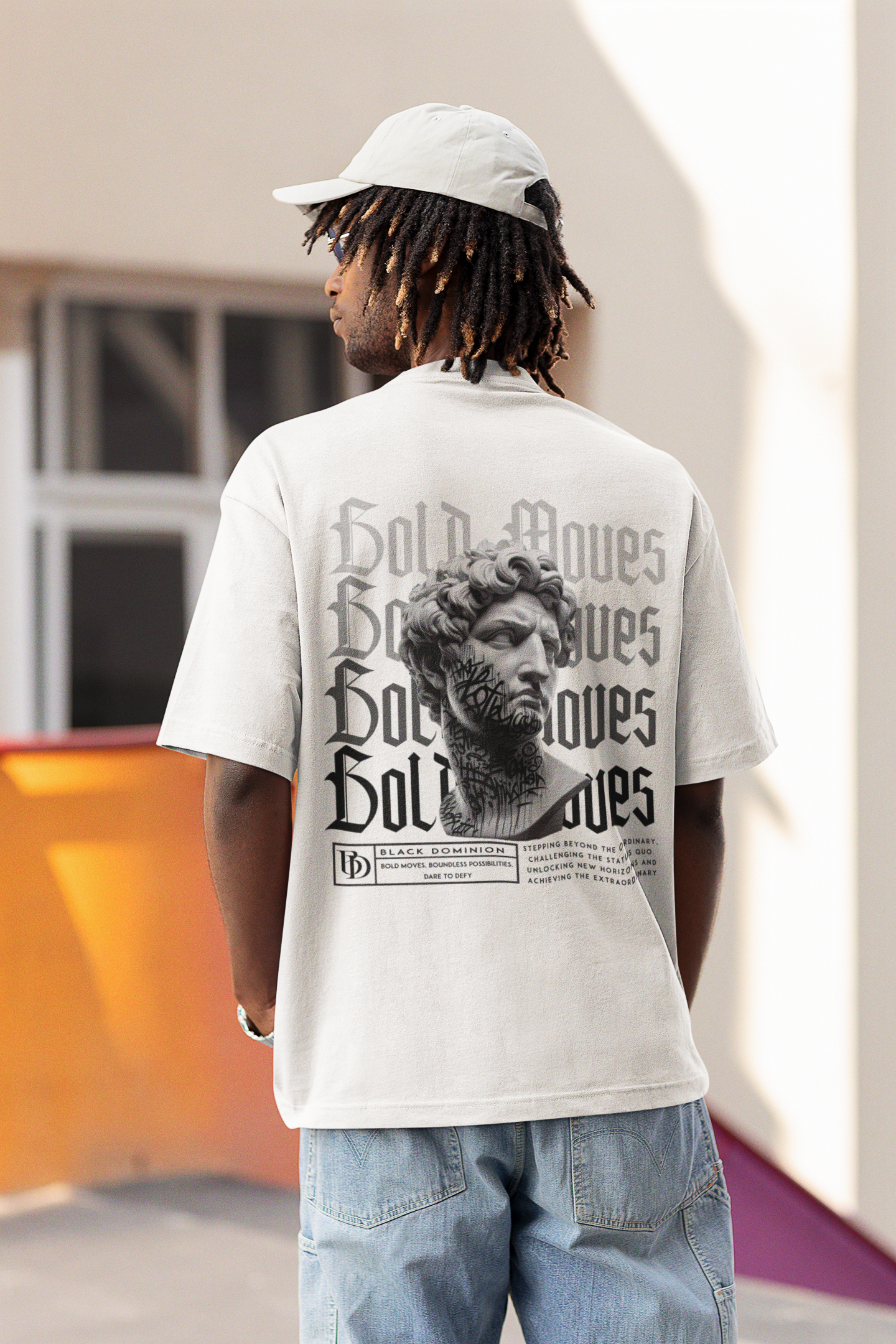 Audacious White Short Sleeve T-Shirt