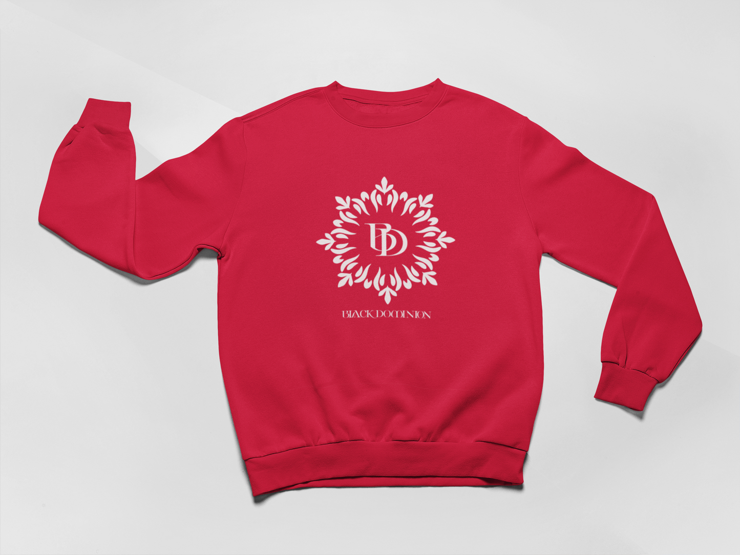 Black Dominion Red Crew Neck