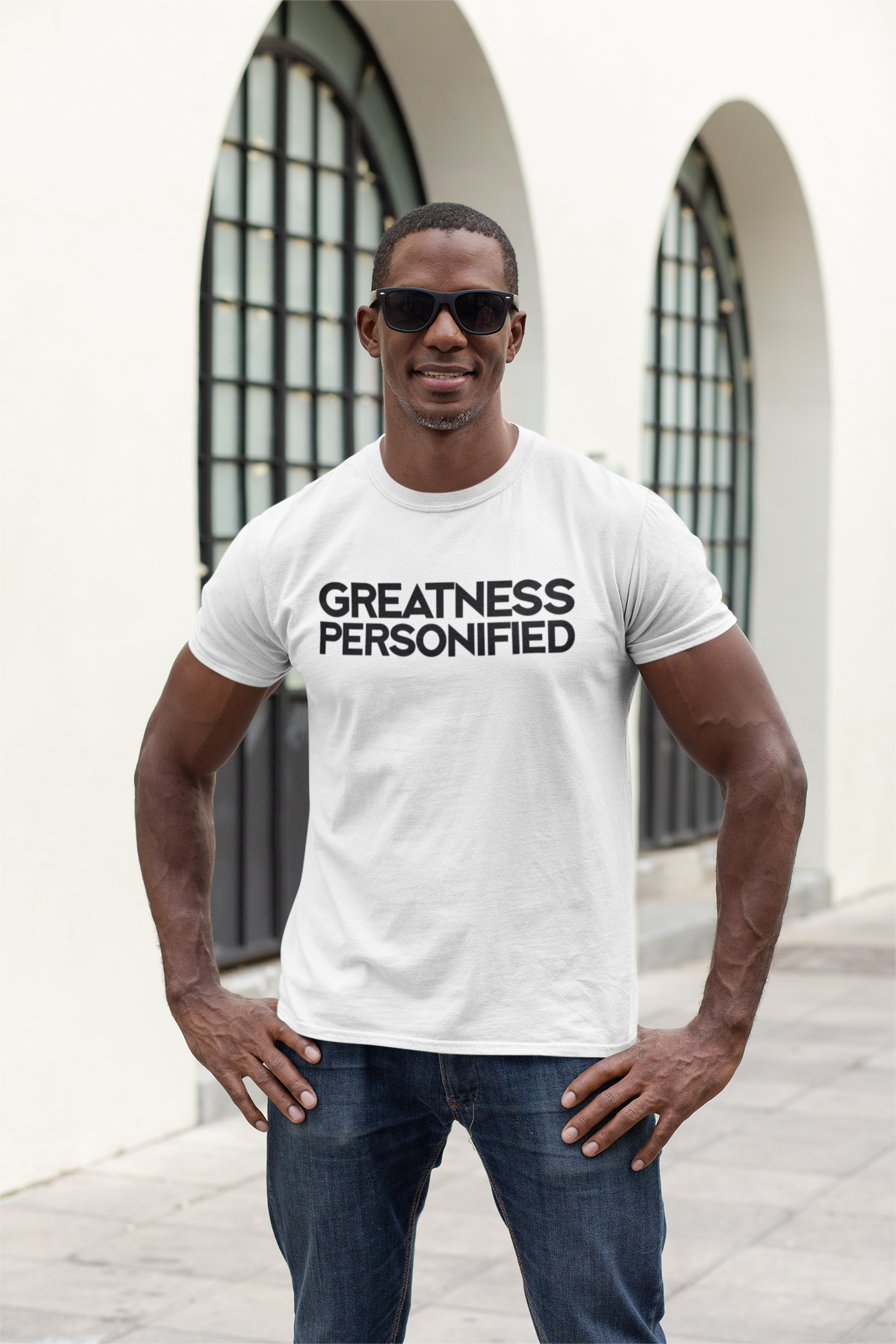 Greatness Personified White Tee