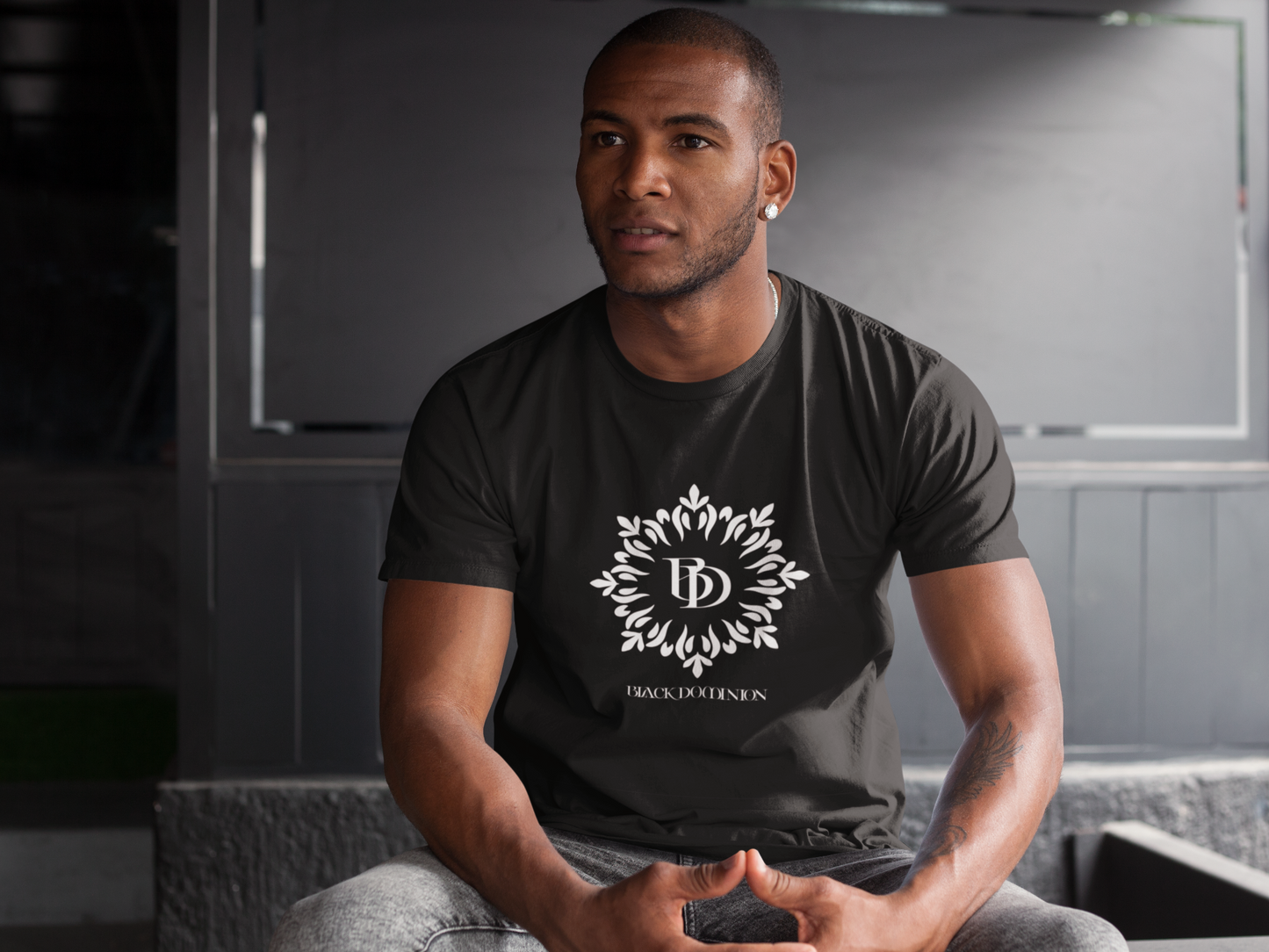 Black Dominion Black Short Sleeve T-Shirt