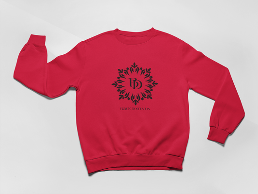 Black Dominion Red Crew Neck