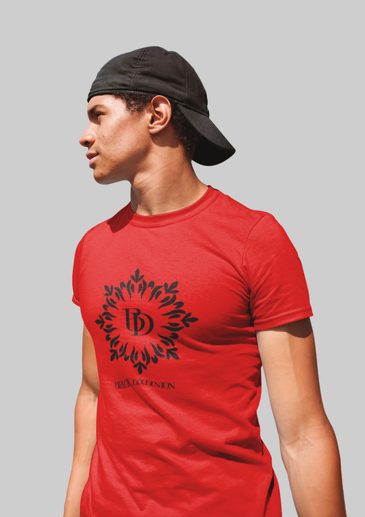 Black Dominion Red Short Sleeve T-Shirt